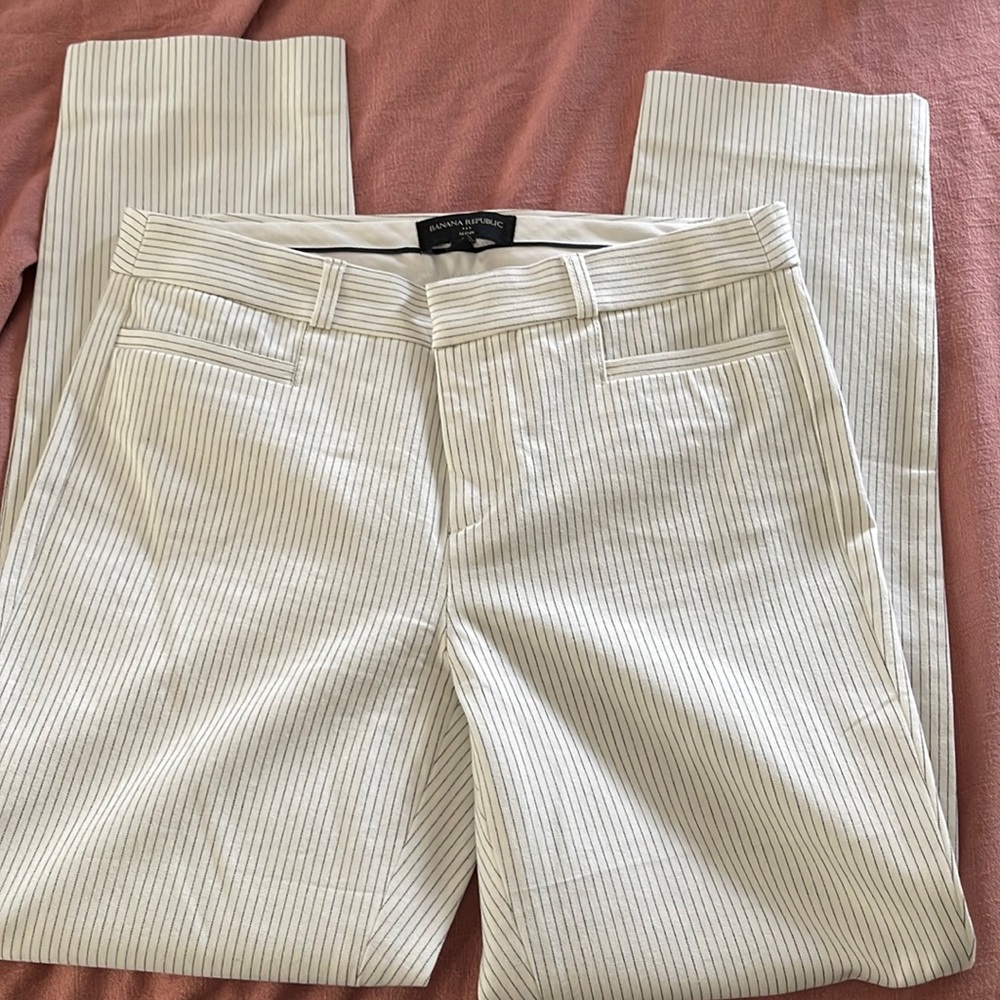 Stripped dress pants